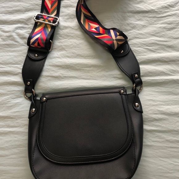 joanel small black crossbody faux leather - Picture 4 of 4